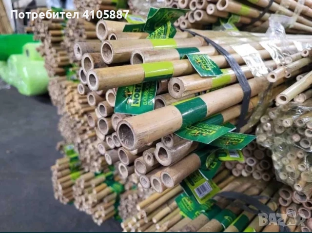 Бамбукови Колчета за Укрепване на Домати - Естествени и Здрави, снимка 6 - Други - 50812640