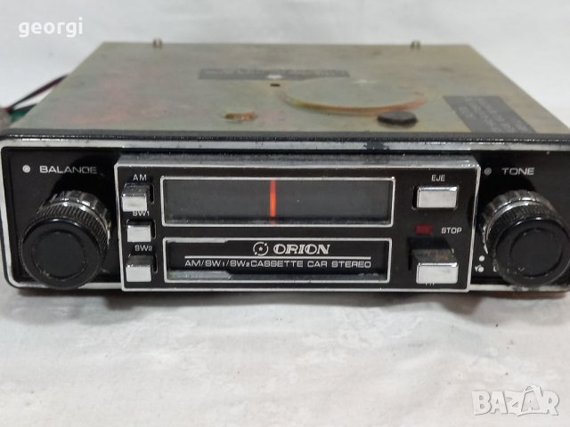 Ретро японско радио за ретро автомобил Orion, снимка 1 - Радиокасетофони, транзистори - 35370311