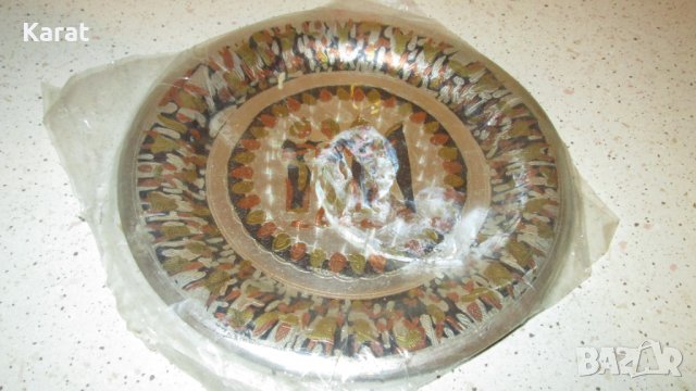  Декоративнаи Метална Чиния, снимка 2 - Декорация за дома - 35594621