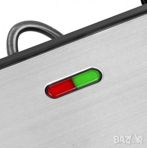 Контактен грил Princess - скара за панини с дизайн от неръждаема стомана, 2000 вата, снимка 9 - Скари - 39966249