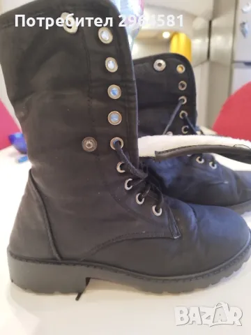 дамски зимни боти 36/37, снимка 2 - Дамски боти - 49974576