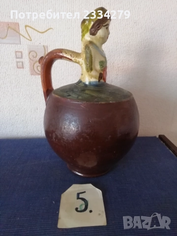 Стари стомни, бърдуци, кронтир използванио в бита от миналото, снимка 10 - Антикварни и старинни предмети - 52158106