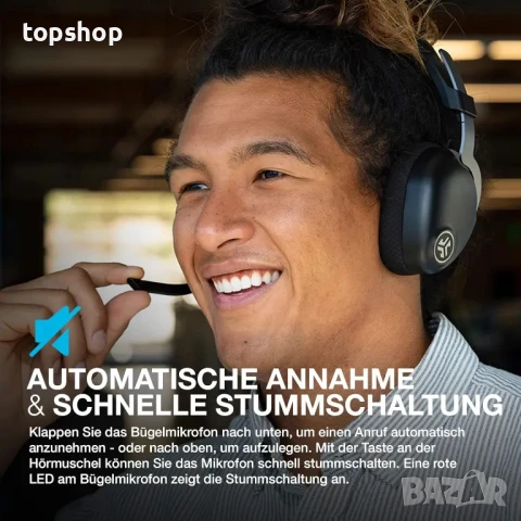ЧИСТО НОВИ JLab JBuds безжични bluetooth слушалки с микрофон, махаща се слушалка и аукс кабел..., снимка 2 - Bluetooth слушалки - 50493672