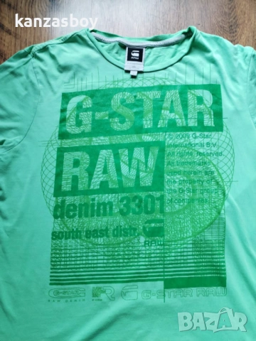 g-star - страхотна мъжка тениска L, снимка 2 - Тениски - 53204393