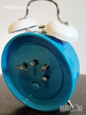 Стар механичен будилник, настолен часовник, снимка 6 - Антикварни и старинни предмети - 51290694