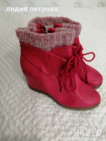НОВИ ЗИМНИ дамски ботички. , снимка 4 - Маратонки - 52514668