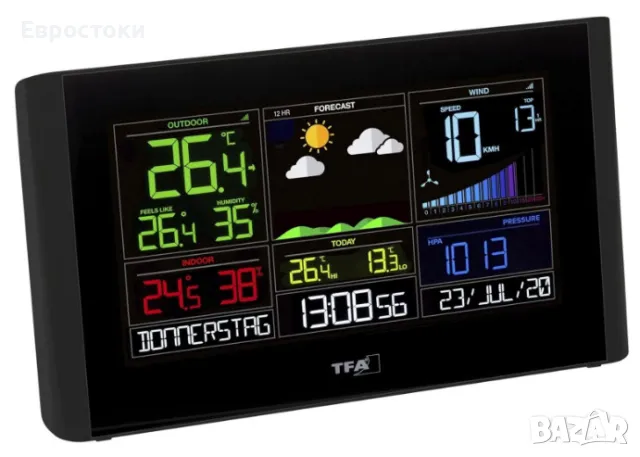 Безжична метеорологична станция TFA Dostmann Breeze WiFi 35.8001.01