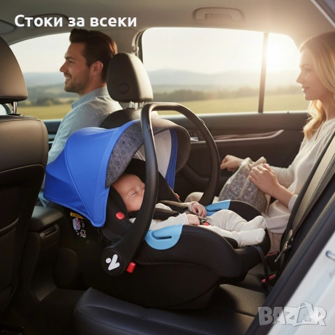 Бебешка количка 3 в 1, Zizito Harmony Lux, снимка 4 - Детски колички - 53226132