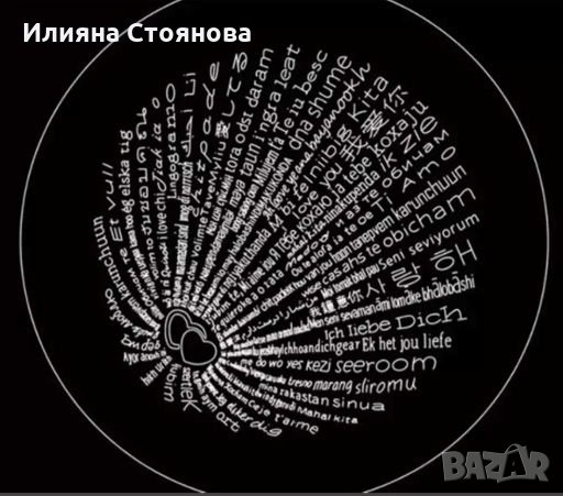 Пръстен дамски с корона Обичам те на 100 езика , снимка 3 - Пръстени - 28056545