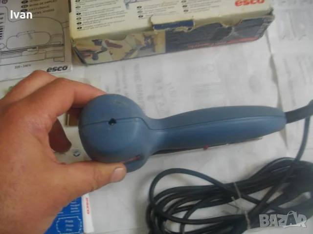 НОВ Made in ITALY ESCO 100 Electronic ИТАЛИАНСКИ ОРИГИНАЛЕН ЕЛЕКТРИЧЕСКИ ТАКЕР КОМБИНИРАН 8-20мм , снимка 13 - Други инструменти - 49292131