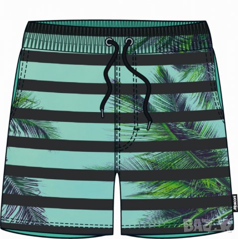 Бързосъхнещи бордшорти Mosconi Ancon Palm, снимка 1
