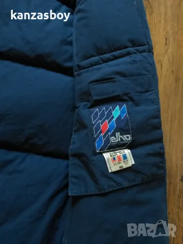 Elho Vintage Skiwear Down Puffer Red Men's Vest, SIZE 46/С - страхотен пухен елек , снимка 9 - Други - 48456739