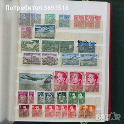 Класьор с марки , снимка 10 - Филателия - 40254124