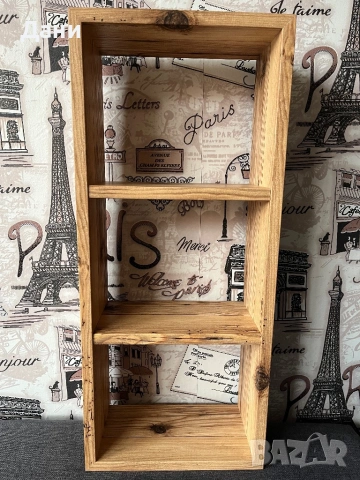 ЕТАЖЕРКА ЗА СТЕНА, снимка 2 - Етажерки - 40660571