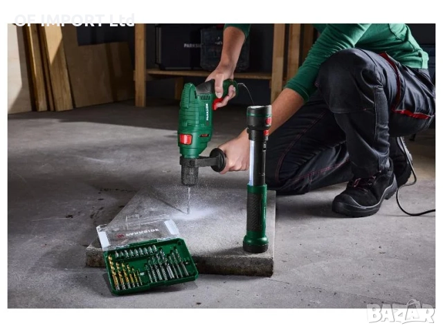 Ударна Бормашина Дрелка PARKSIDE 500W PSBM D5, снимка 6 - Бормашини - 52720565