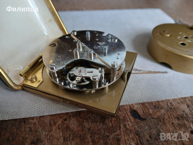 shanghai китайско механично будилниче /табакера/, снимка 7 - Други - 51393893