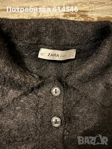 Черен пуловер Zara, снимка 4 - Блузи с дълъг ръкав и пуловери - 39734485