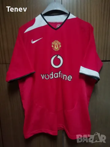 Manchester United Van Nistelrooy Nike оригинална тениска фланелка Манчестър Юнайтед Нистелрой XL , снимка 2 - Тениски - 47611810