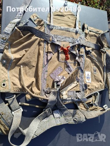 Военна раница за парашут УП-9, снимка 3 - Антикварни и старинни предмети - 43672024