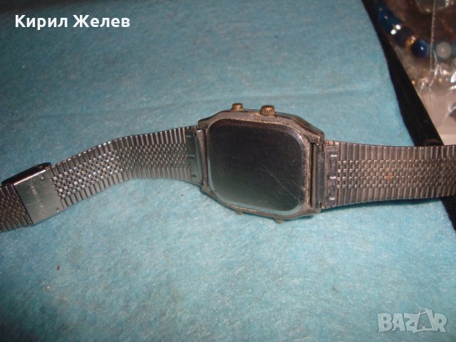 GENEVE QUARTZ  ALARM CHRONOGRAPH СТАР РЯДЪК МАРКОВ КВАРЦОВ ВИНТИДЖ ЧАСОВНИК ЖЕНЕВА 26419, снимка 8 - Мъжки - 34831015