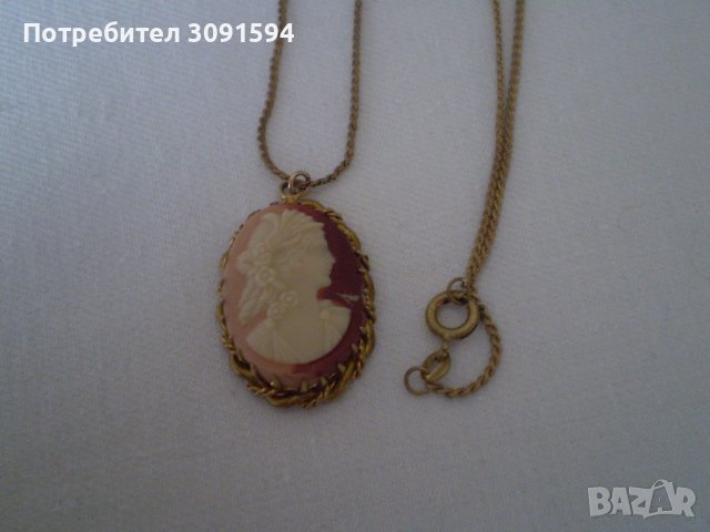 красив медальон Камея бронз 50те години , снимка 10 - Антикварни и старинни предмети - 36834248