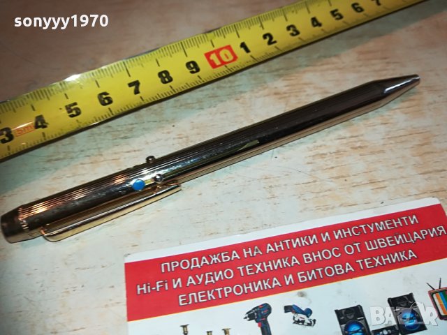 златна метална химикалка с механизъм 4 цвята 0804211149, снимка 9 - Антикварни и старинни предмети - 32471281
