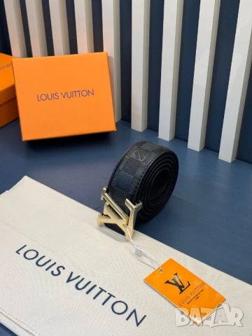 колани от естествена кожа в кутия louis vuitton , снимка 4 - Колани - 50588533