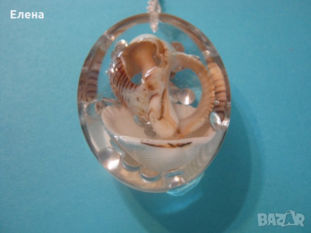 Бижута с естествени миди в бижутерска смола15, снимка 10 - Бижутерийни комплекти - 28633198