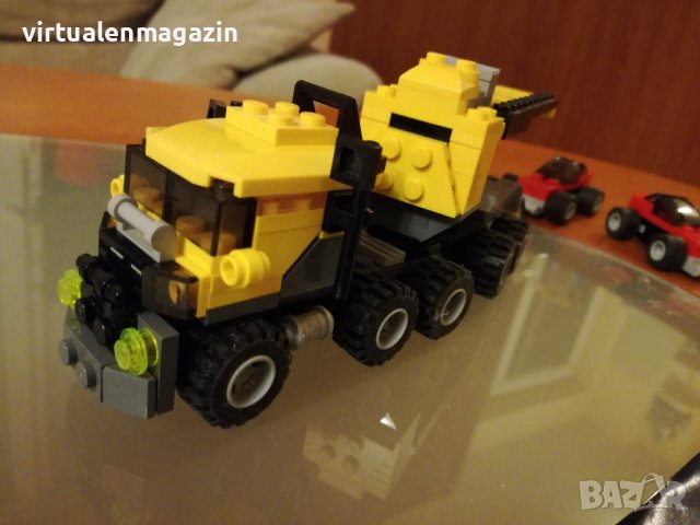 Конструктор Лего - модел LEGO Creator 6 в 1 - Highway Haulers, снимка 4 - Конструктори - 39013764