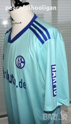 FC Schalke 04 Adidas Third Shirt Size XL 2022/23 Season -футболна тениска, снимка 4 - Тениски - 52949005