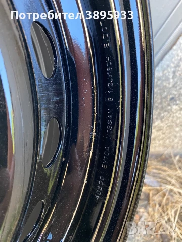 Оригинални стоманени джанти за NISSAN Qashqai J10 JJ10 Juke X-Trail, снимка 6 - Гуми и джанти - 50726832