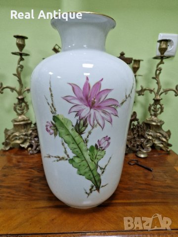 Уникална голяма антикварна авторска немска порцеланова ваза Rosenthal , снимка 2 - Декорация за дома - 43686660