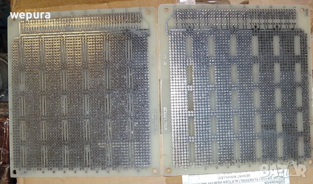 Универсални монтажни платки за електронни компоненти с метализирани отвори