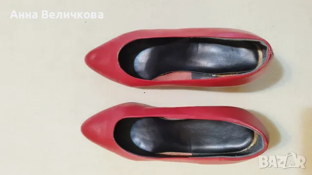 Обувки, снимка 4 - Дамски обувки на ток - 50292036