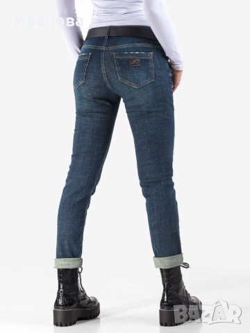 Estero Ragazza Дънки от висок клас деним с кожен колан , снимка 3 - Дънки - 43258842