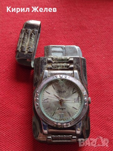 КОЛЕКЦИОНЕРСКА ЗАПАЛКА ЧАСОВНИК РАБОТИ МНОГО КРАСИВ СТИЛЕН ДИЗАЙН ЗА КОЛЕКЦИОНЕРИ 34179, снимка 6 - Запалки - 39125091