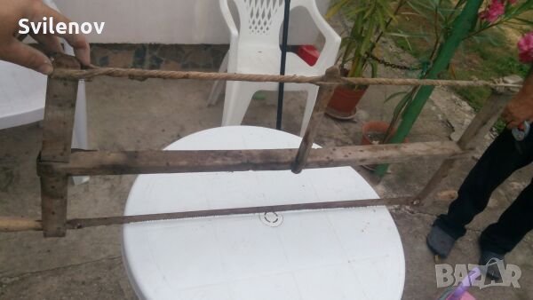 Стар трион ( Бичкия), снимка 5 - Антикварни и старинни предмети - 26557906