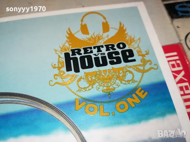 RETRO VS HOUSE VOL 1 CD 0604251038, снимка 5 - CD дискове - 49779130