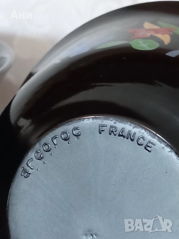 Сервиз от черен аркопал, снимка 11 - Сервизи - 51498521