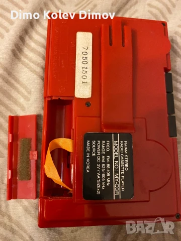 SAMSUNG MY-Q3R Walkman Red с Радио. Mega Rare!, снимка 7 - Радиокасетофони, транзистори - 51329791