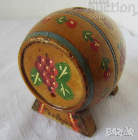  буре бъчва буренце и стара дървена барутница, дървен нож за писма, снимка 2 - Декорация за дома - 28883516