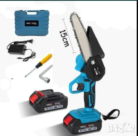 акумулаторна резачка за греди и клони 18/24 волта 