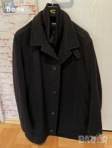 Черно палто HUGO BOSS, снимка 1