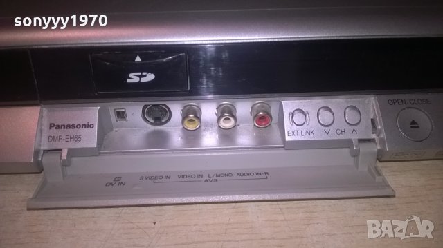 PANASONIC DMR-EH65 HDD/DVD/HDMI RECORDER, снимка 14 - Плейъри, домашно кино, прожектори - 27647479