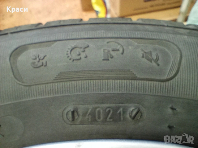 Продавам гуми с джанти за Рено Меган, снимка 2 - Гуми и джанти - 53143695