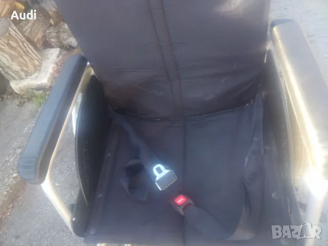 Сгъваема инвалидна рингова количка MEYRA  Ширина на седалката 50см, снимка 10 - Инвалидни колички - 45270477