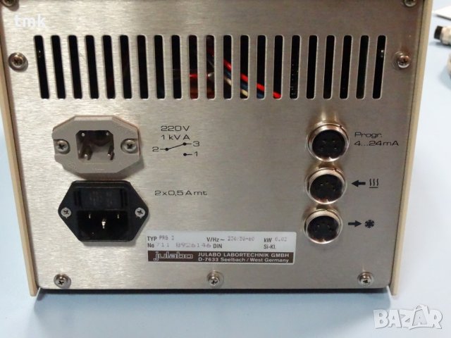 Лабораторен програматор JULABO PRG 3, снимка 6 - Резервни части за машини - 27661213