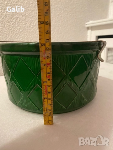 Красива Керамична стойка за елха, немско производство, снимка 4 - Декорация за дома - 52675759