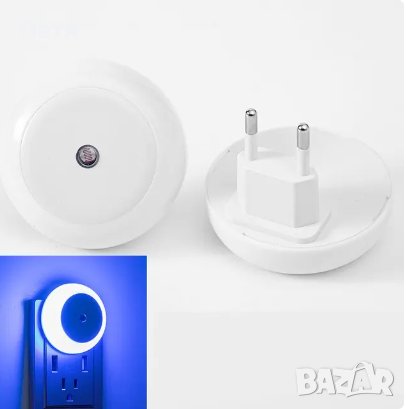 led нощни лампи със сензор, снимка 2 - Настолни лампи - 44032409