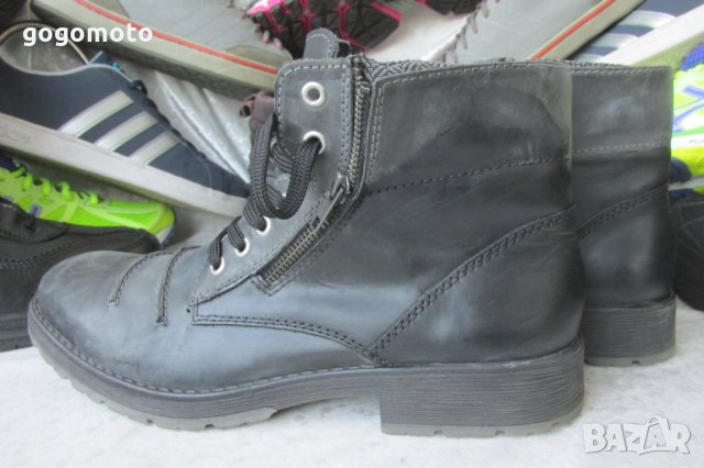 ПРОД. КАТО НОВИ арт, винтидж боти rieker® original SINCE 1874,ANTISTRESS,естествена кожа,41-42,GOGO, снимка 18 - Мъжки боти - 26816470